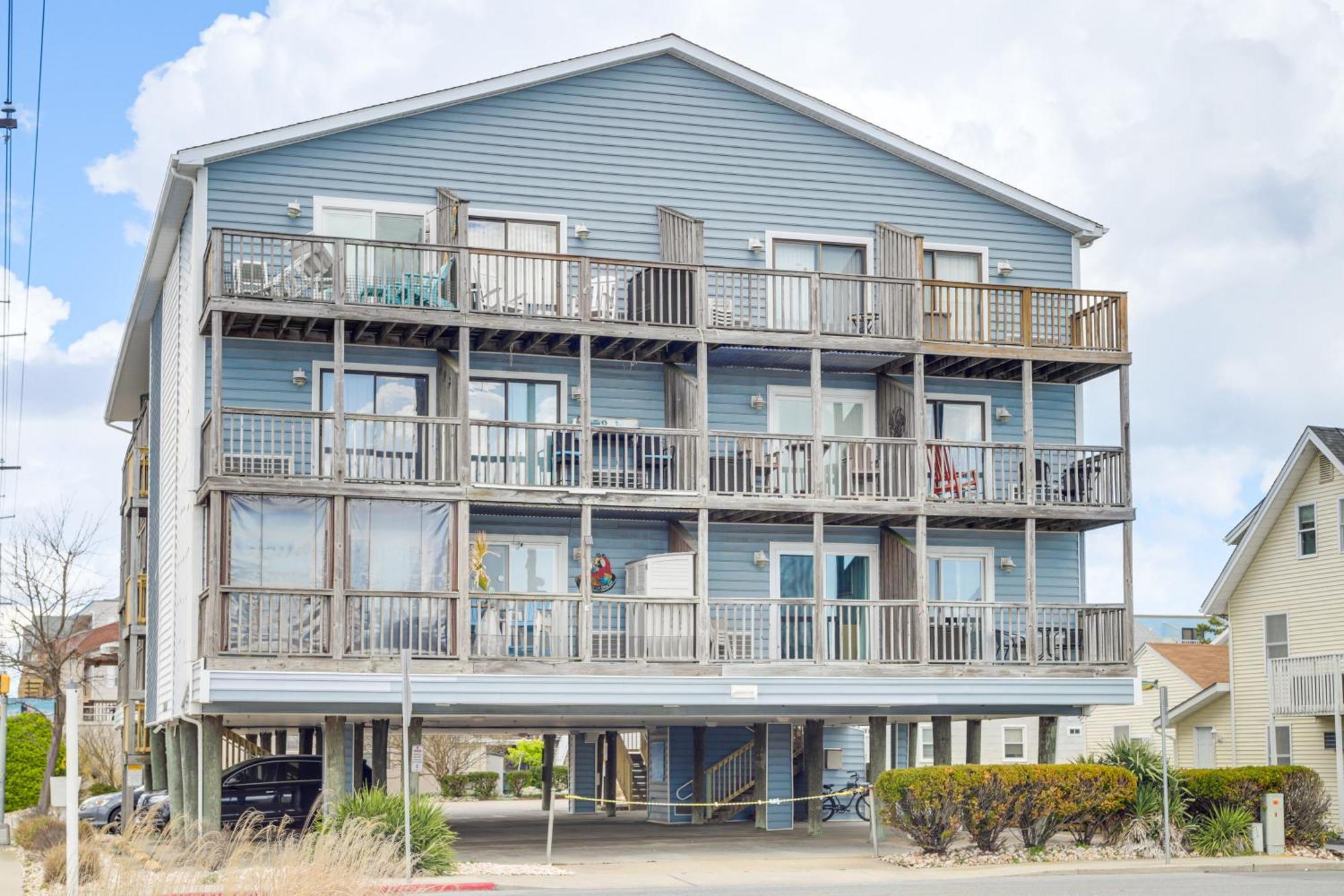 Ocean City Studio With Balcony - Steps To Boardwalk! Exterior foto